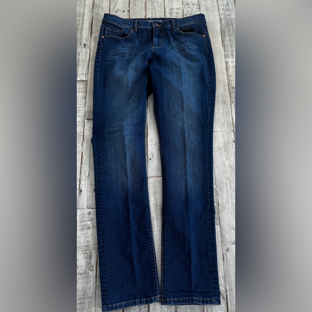 Women’s Deep Blue Skinny Jeans